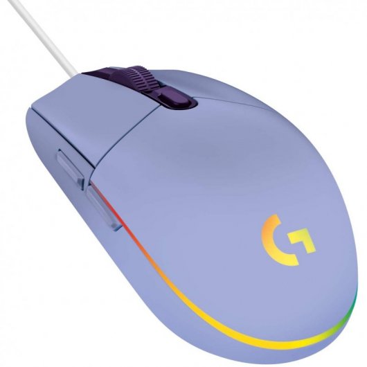 Mouse Logitech G203 LightSync Purple - (910-005851)