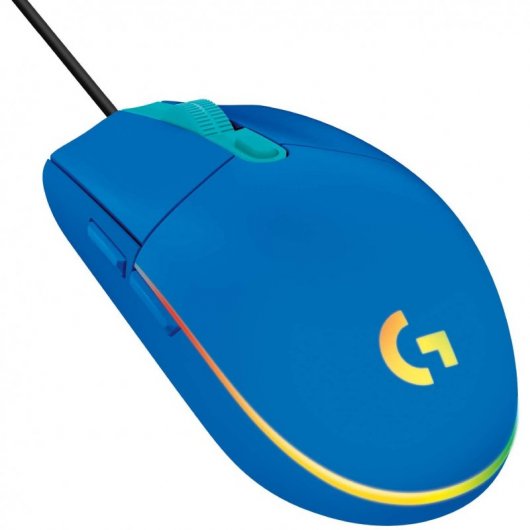Mouse Logitech G203 LightSync Blue - (910-005792)