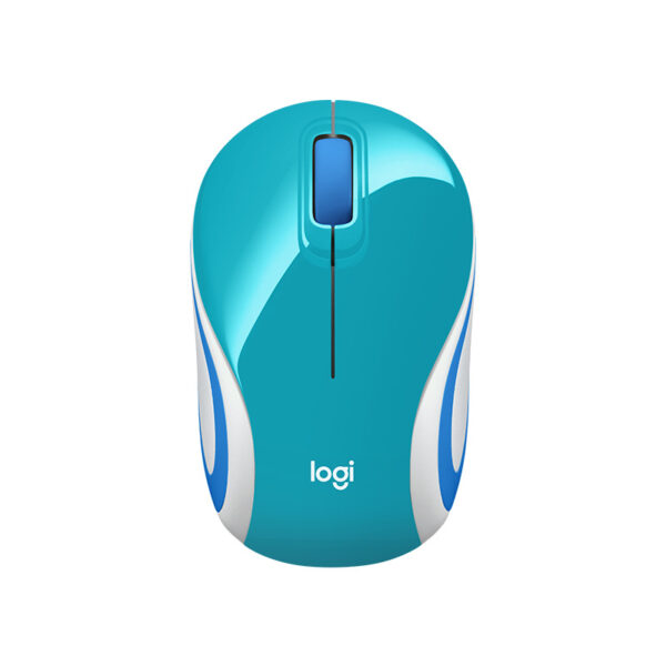 Mini Mouse Inalambrico Logitech M187 - Verde Azulado - (910-005363)