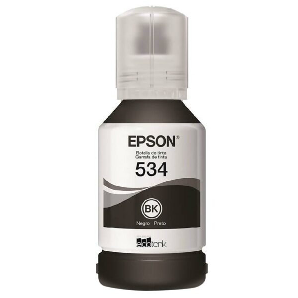 Tinta Epson T534120 Negro 120ml 6000 paginas M1100/M1120/M1180/M2140/M2170