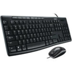Combo Logitech MK200: Teclado y mouse USB - 920-002716