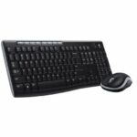 Combo Logitech MK270: Teclado y mouse Inalambricos - (920-004432)