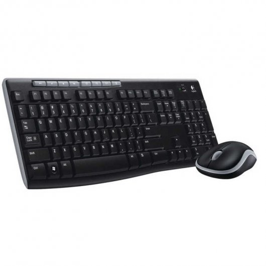 Combo Logitech MK270: Teclado y mouse Inalambricos - (920-004432)