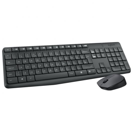 Combo Logitech MK235: Teclado y mouse Inalambricos - (920-007901)