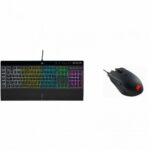 Combo Corsair: Teclado K55 RGB + Mouse Harpoon RGB - (CH-9206115-NA)