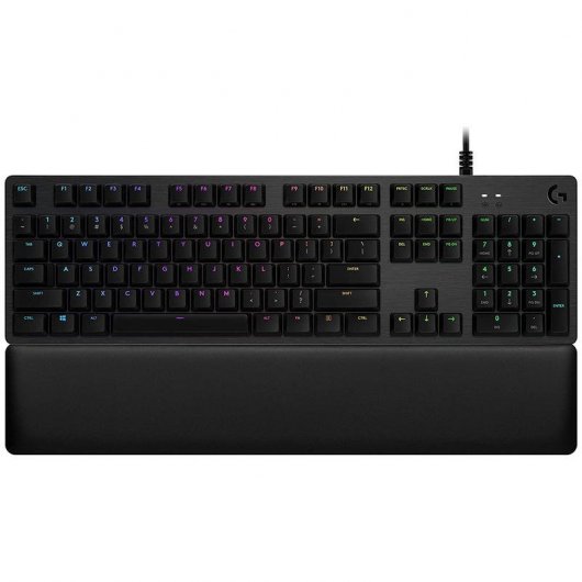 Teclado Logitech G513 Carbon, Mecánico, Switch Tactile