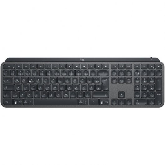 Teclado Logitech MX Keys, Inalámbrico, Gray