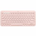 Teclado Logitech K380, Inalámbrico, Multimedia, Pink