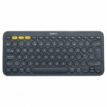 Teclado Logitech K380, Inalámbrico, Multimedia, Gray