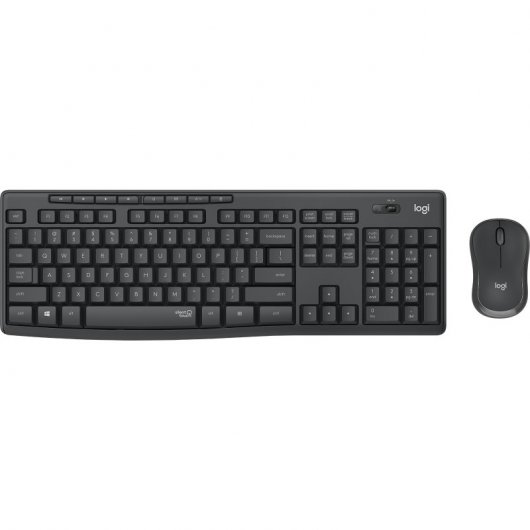 Combo Logitech MK295: Teclado y mouse inalambricos - (920-009792)