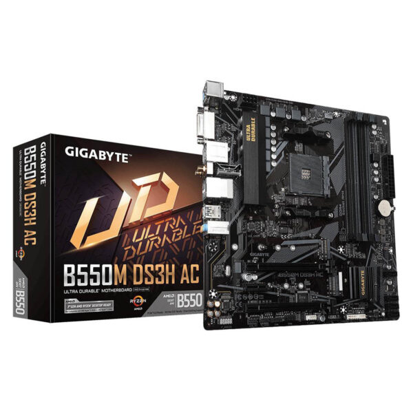 Mainboard Gigabyte B550M-DS3H-AC - (WiFi AC)
