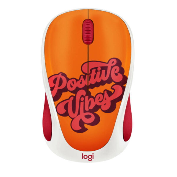 Mouse Inalambrico Logitech M317C White Positive Vibes - (910-006120)