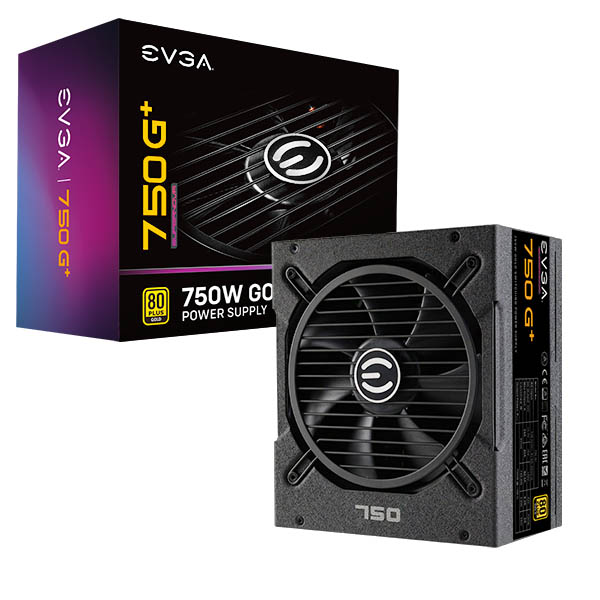 Fuente de poder EVGA SuperNOVA 750 G+ - (120-GP-0750-X1)