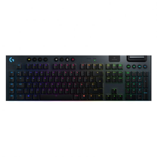 Teclado Logitech G815, Mecánico, Switch Tactile, Black