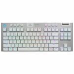 Teclado Logitech G915 TKL, Mecánico, Switch Tactile, Inalámbrico