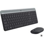 Combo Logitech MK470: Teclado y mouse inalambricos - (920-009437)