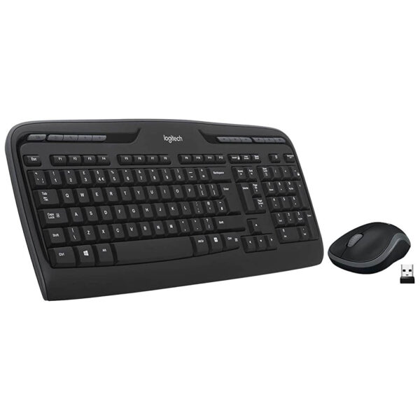 Combo Logitech MK320: Teclado y mouse inalambricos - (920-002836)