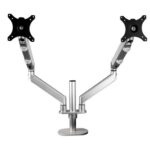 Soporte Quasad 2 Brazos para monitor - Stand - Mon 17 - 32 Silver