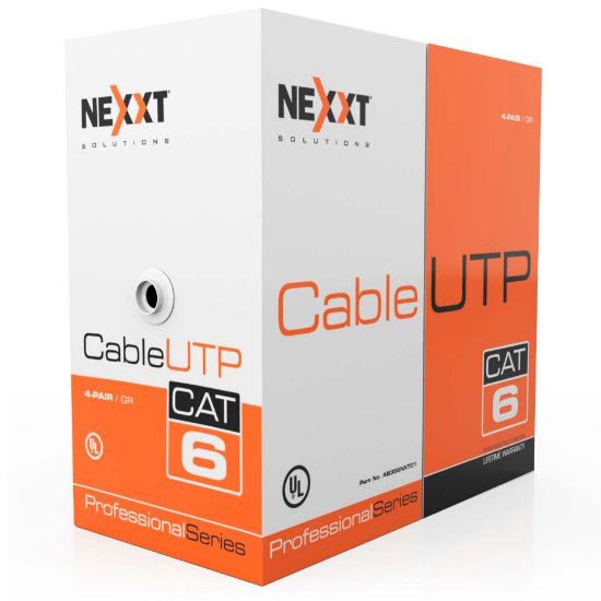 Rollo De 305 Metros De Cable Utp Cat. 6 NEXXT Professional - (AB356NXT01)