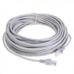 Cable Patch Cord 20 Metros Cat 6 Azul - Blanco