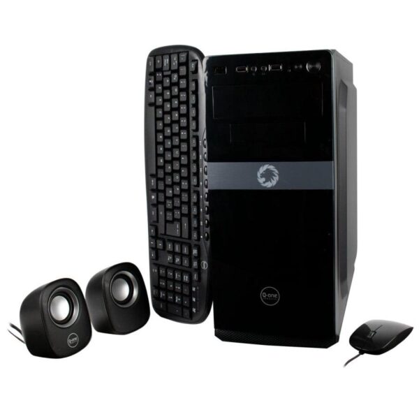 Case COMBO Q-ONE LGX-5908 Black 600W - (LGX-5908)
