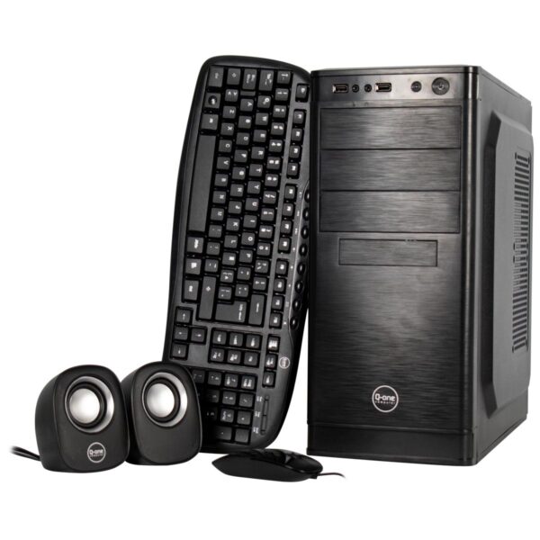 Case Combo Q-One LGX-5905 Teclado, parlantes y mouse