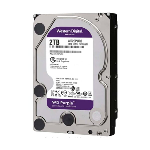 Dusco Duro WD Purple 2TB - 3.5"
