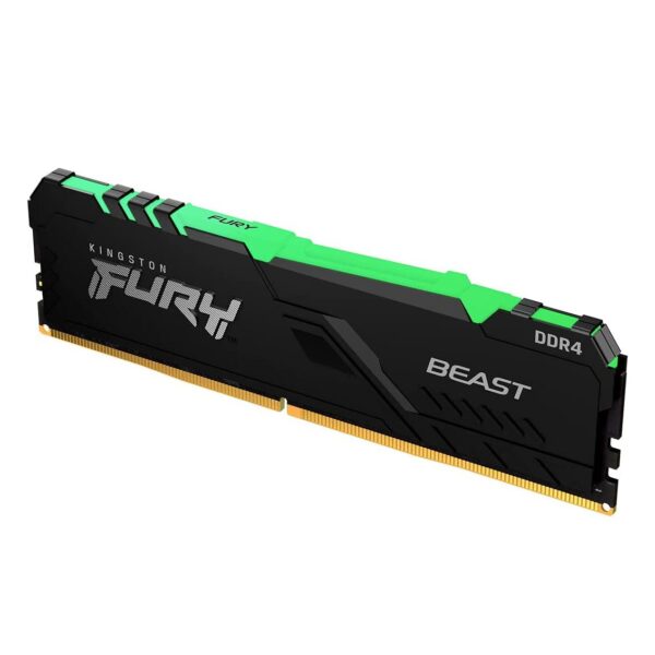 Memoria RAM DDR4 Kingston Fury Beast 16GB RGB 3600MHZ - (KF436C18BBA/16)