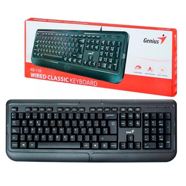 Teclado Genius KB-118 USB EspaÑol