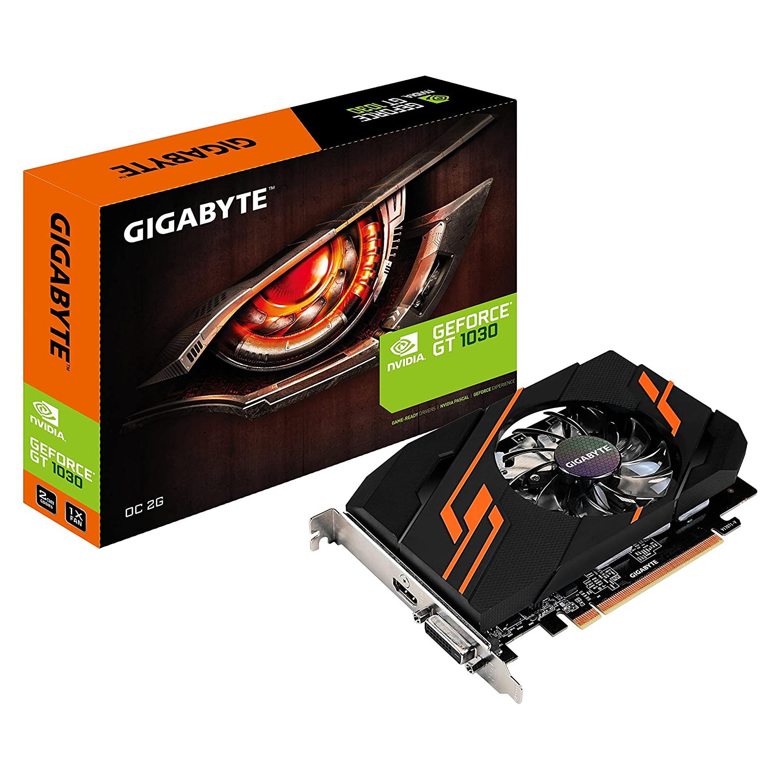 VID0189 Tarjeta de video Gigabyte GT 1030 - 2GB - (GV-N1030D5-2GL)