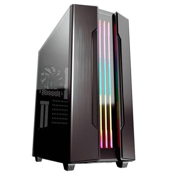 CASE COUGAR GEMINI S - TEMPERED GLASS - MID TOWER - ATX - 1 FAN INCLUDED - GRAY (385BMBP.0001)
