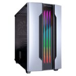 CASE COUGAR GEMINI M - MINI TOWER - TEMPERED GLASS - MICRO ATX - 1 FAN INCLUDED - SILVER (385TMB0.0002)