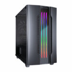 CASE COUGAR GEMINI M - MINI TOWER - TEMPERED GLASS - MICRO ATX - 1 FAN INCLUDED - GRAY (385TMB0.0001)