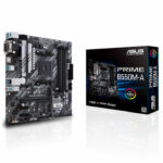 Tarjeta Madre ASUS PRIME B550M-A AMD RYZEN AM4 4 DDR4 Aura Sync (90MB14I0-M0AAY0)
