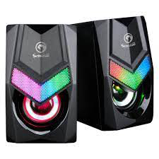 Parlantes Marvo SG-118 Rgb Gaming Connectors: 3.5 mm jack (audio), USB (power)