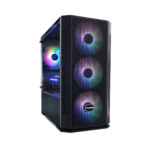 CASE GAMER XTRATECH XFIRE B770 - MINI TOWER - TEMPERED GLASS - MICRO ATX - 4 FAN 120MM ARGB INCLUDED - BLACK