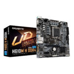 MAINBOARD GIGABYTE H610M H DDR4 (REV. 1.0) 12TH  - LGA 1700 - MICRO ATX - HDMI 2.1/VGA