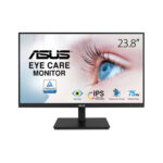 MONITOR ASUS VA24DQSB PLANO - 23.8" FULL HD - IPS - 75HZ - 5MS - HDMI/DP/VGA Pivot Altura ajustable