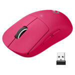 MOUSE LOGITECH GAMING G PRO X SUPERLIGHT WIRELESS - 25600DPI - 5 BOTONES - ROSE (910-005954)