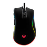 MOUSE GAMING MEETION HERA MT-G3330 RGB LED - 9 BOTONES - 8000DPI - USB - BLACK