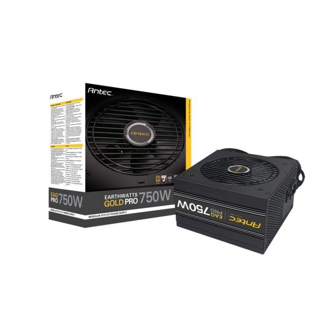 FUENTE DE PODER ANTEC EA750G PRO - 750W SEMI MODULAR - 80 PLUS GOLD - BLACK