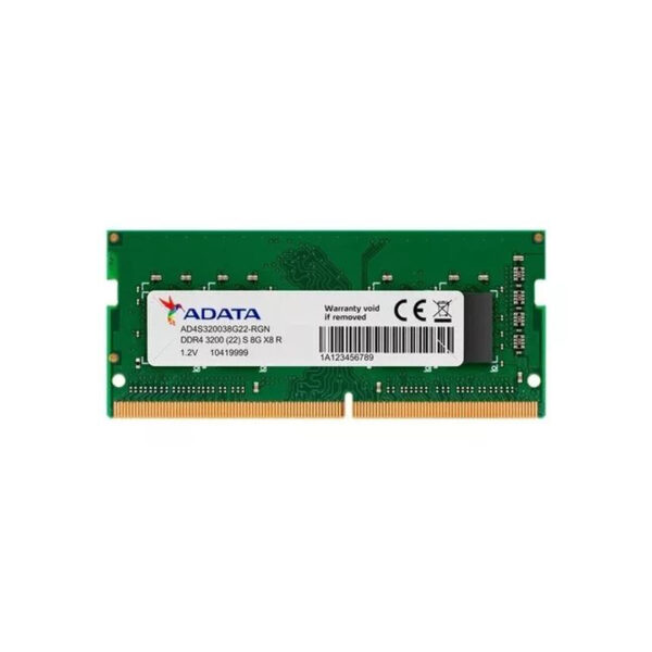RAM ADATA 8GB DDR4 3200MHz SO-DIMM CL22 (AD4S32008G22-SGN)