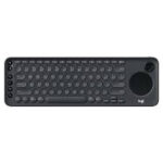 Teclado Logitech K600, Inalámbrico, Multimedia, Con trackpad