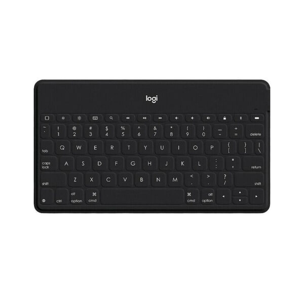 Teclado Logitech Keys-to-go, Inalámbrico, Multimedia, Black