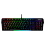 TECLADO MECANICO HYPERX ALLOY MKW100 RGB - KB US - 100% ANTI-GHOSTING - SWITCH LINEAR RED - FOR PC/PS4/PS5/XBOX - BLACK (4P5E1AA#ABA)