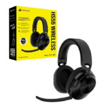 HEADSET GAMING CORSAIR HS55 WIRELESS - DOLBY 7.1 - OMNIDIRECTIONAL - 50MM - PC/MAC/PLAYSTATION/MOBILE - CARBON (CA-9011280-NA)