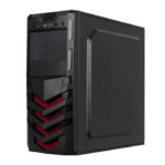 CASE COMBO ALTEK 4200 - FUENTE 600W - TEC - MOU - PAR - RED