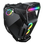 CASE COUGAR CRATUS - MID TOWER - TEMPERED GLASS - ATX - 3 FAN 120MM ARGB - BLACK (CGR-5LMSB)