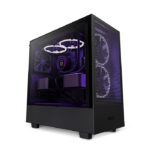 CASE NZXT H5 FLOW - ATX - MID TOWER - 2 FAN 120MM - BLACK (CC-H51FB-01)