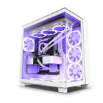 CASE NZXT H9 FLOW - ATX - MID TOWER - TEMPERED GLASS - 3 FAN 120MM - WHITE (CM-H91FW-01)